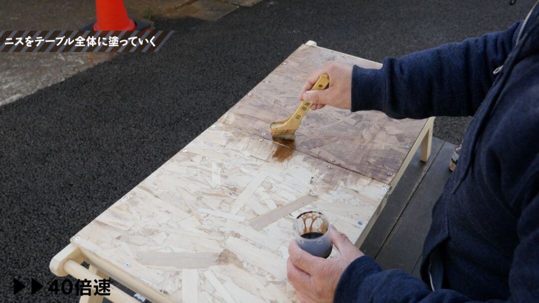 【アウトドアテーブル】ガヤさん特製こだわりのキャンプローテーブル作り